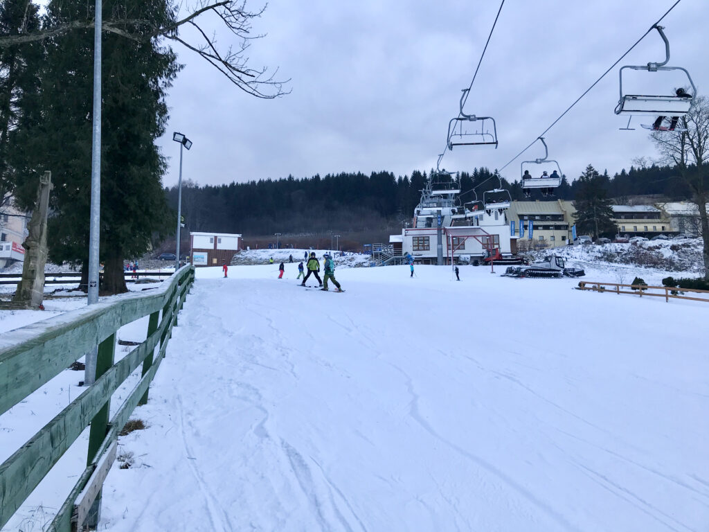 Narty poza sezonem Zieleniec