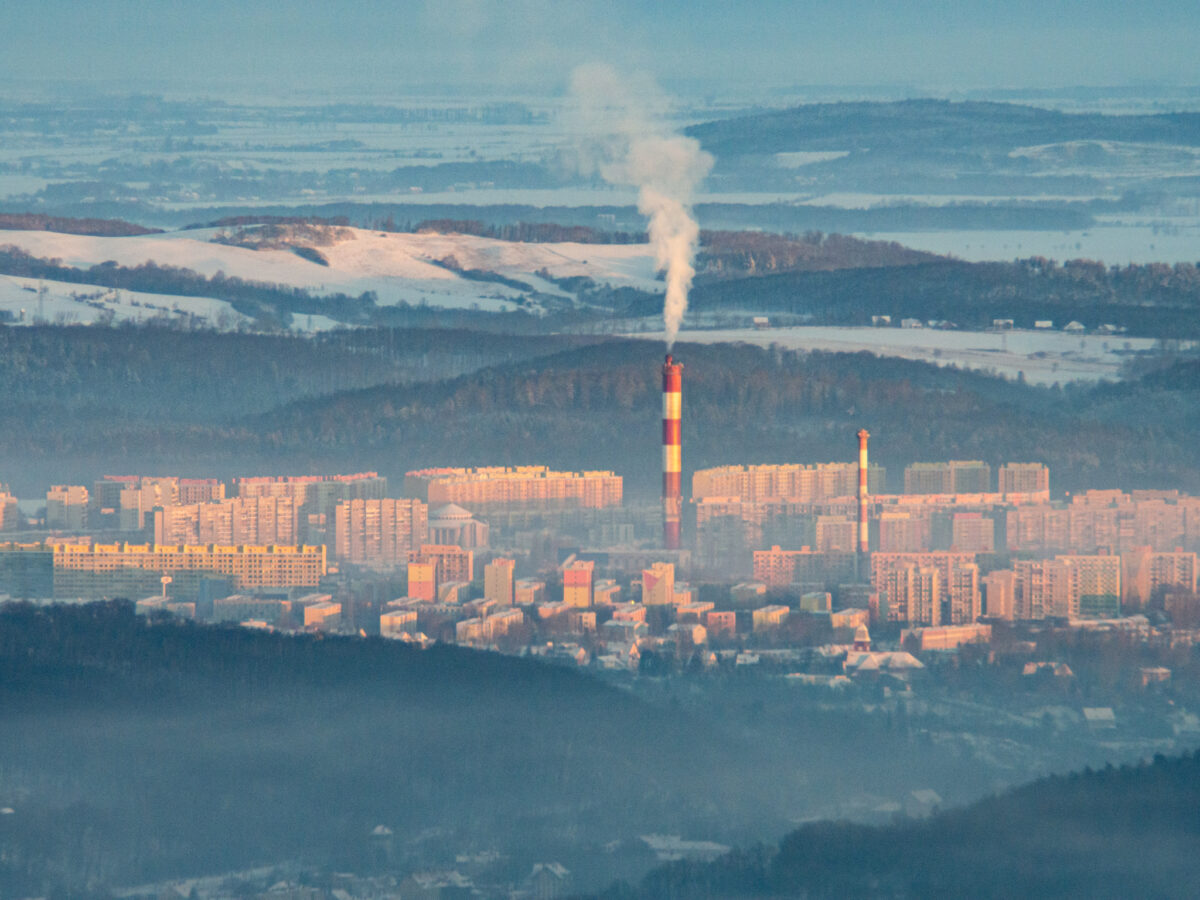 Wschód słońca na Borowej - Wałbrzych