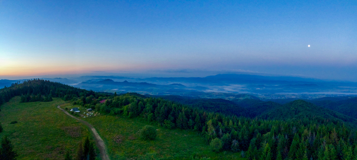 Lubań widok z wieży