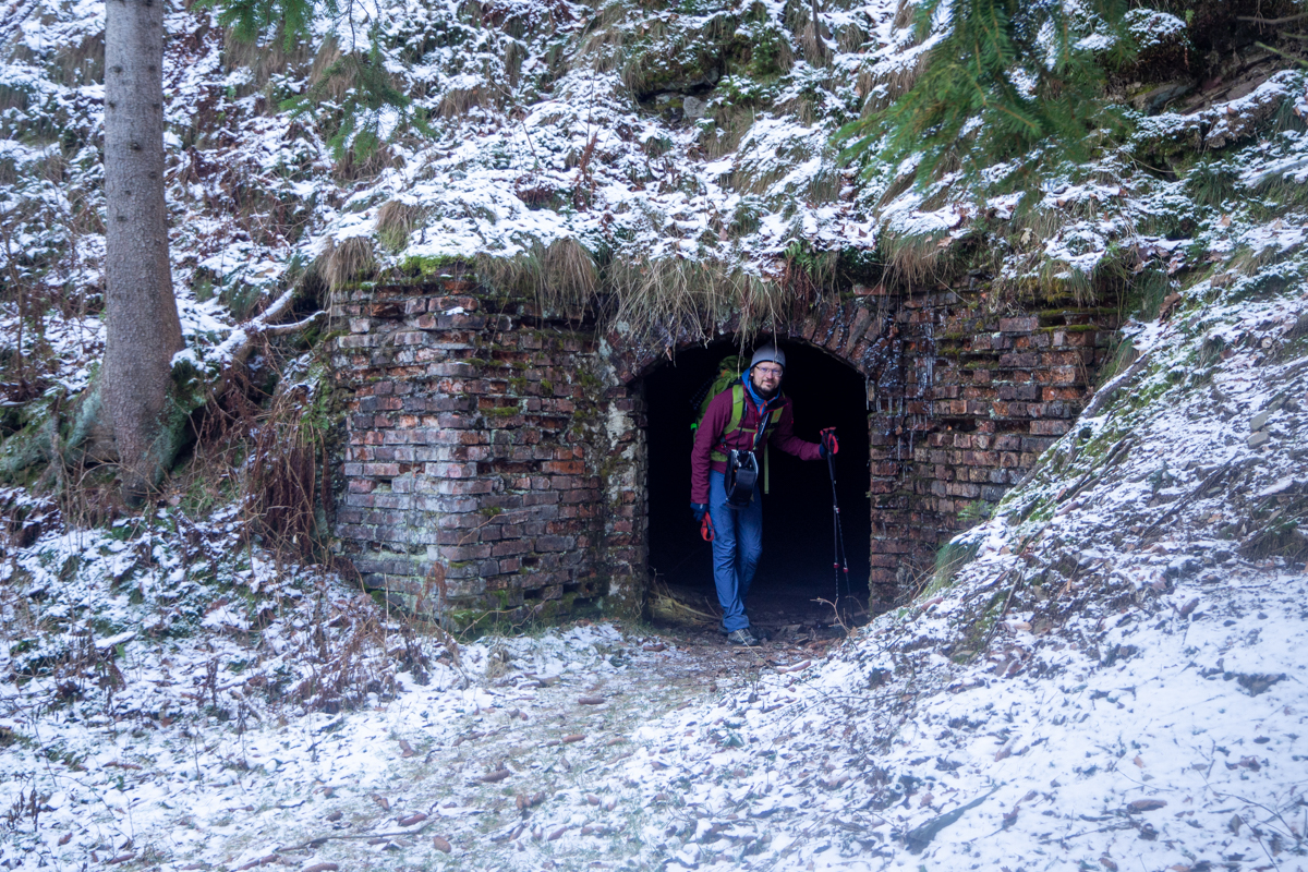 Górnictwo w Górach Kaczawskich - szyb Arnold