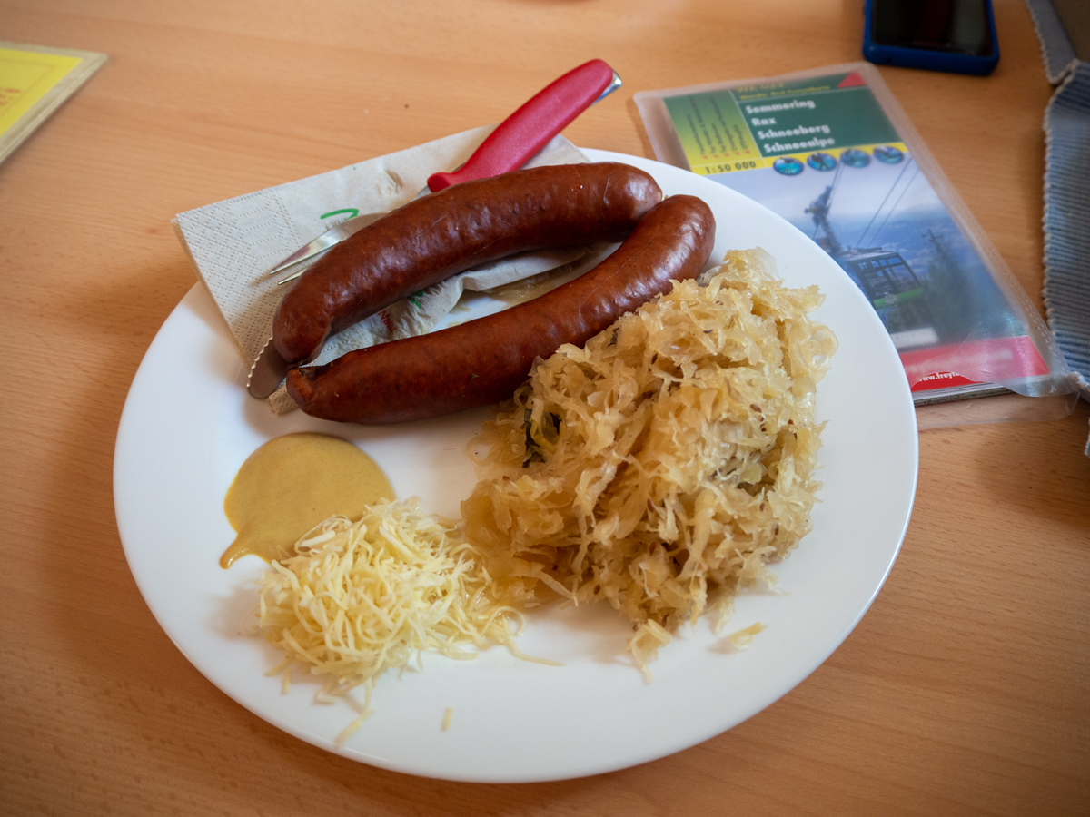 obiad w Weichtalhaus