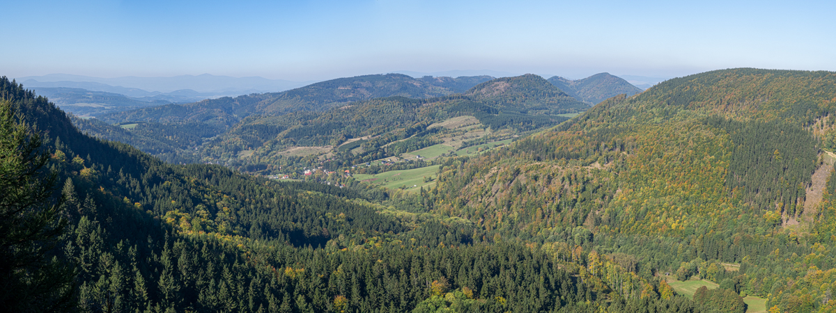 Czerwone Skałki panorama