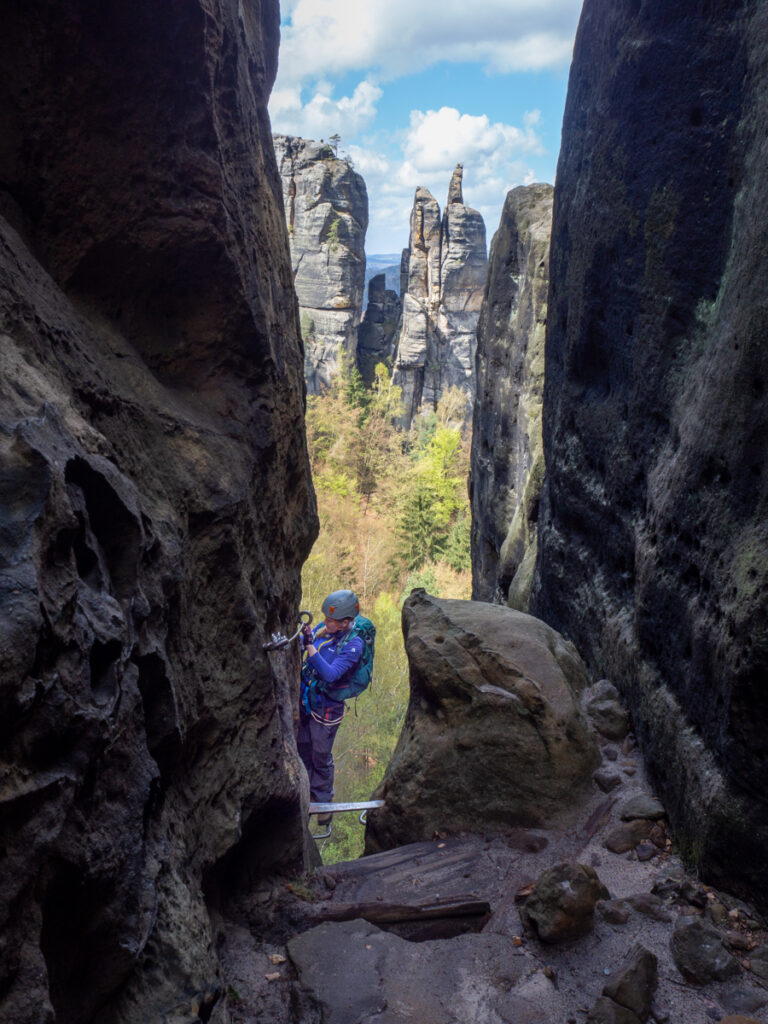 Via ferrata Häntzschelstiege