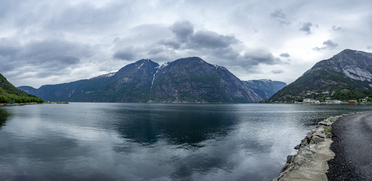 Eidfjorden panorama