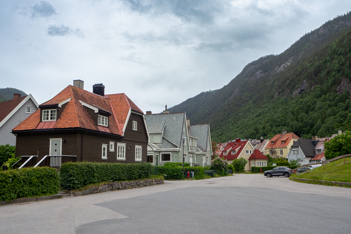 Rjukan centrum parking