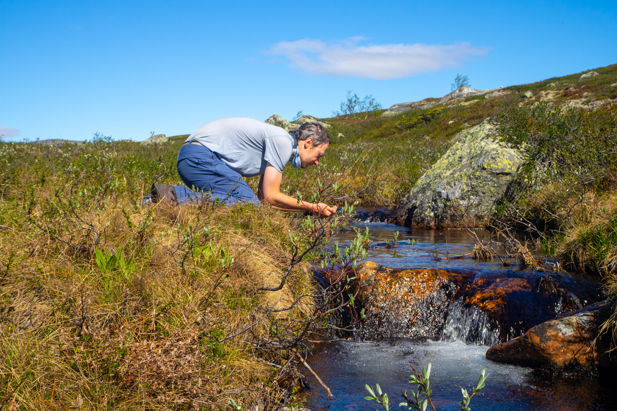 hardangervidda woda na szlaku