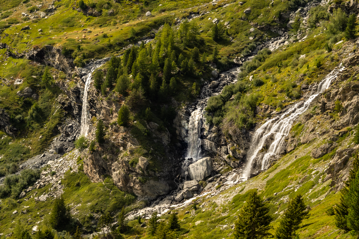 wodospady Col de Chaviere