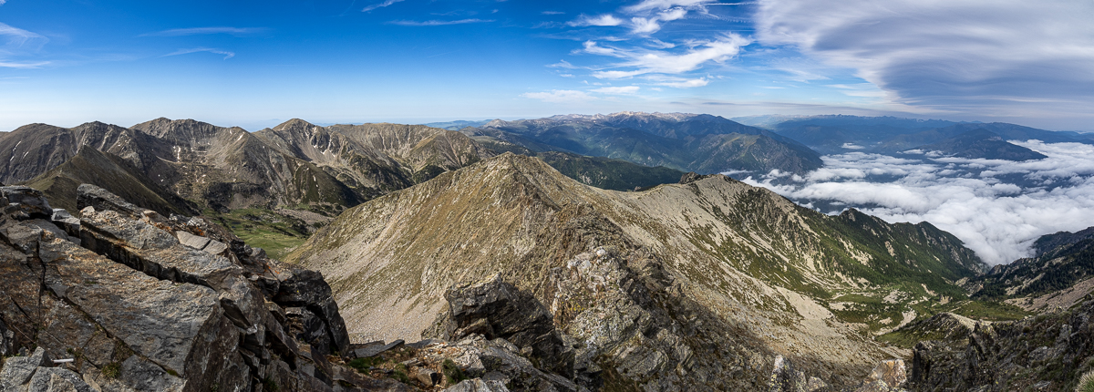 Canigou widok