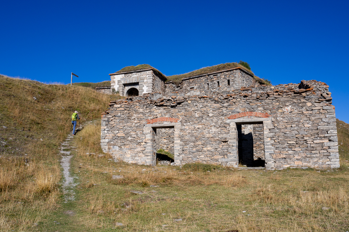 Forte Varisello wejście