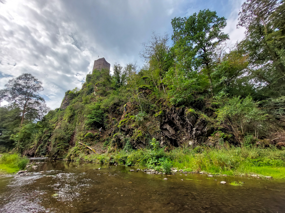 Burgenklettersteig Niederburg